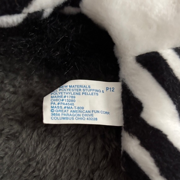 Vintage- Great American Fun Corp Plush Zebra Toy - Picture 3 of 4